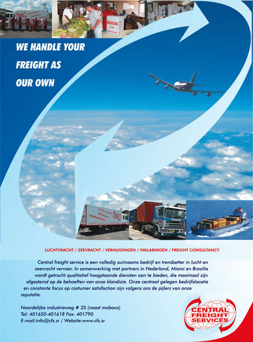 Central Freight Shipping N.V.